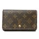 【現品限り】LOUIS VUITTON(ルイ ヴィトン) ファスナー財布 モノグラム M61730 【中古AB】