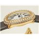 【現品限り】Cartier（カルティエ） ミニベニュワール K18ピンクゴールド 純正ダイヤ2重ベゼル ピンクゴールド/グレー 【中古SA】 - 縮小画像2