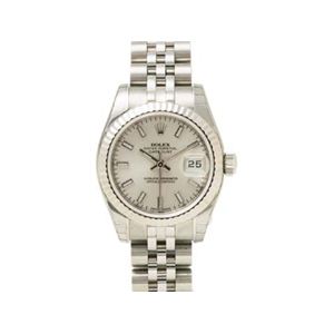 �y���i����zROLEX�i�����b�N�X�j �f�C�g�W���X�g �V���o�[������ ���f�B�[�X M�� ������:�V���o�[ 179174 �y���g�p�z