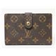 【現品限り】LOUIS VUITTON(ルイ ヴィトン) がま口財布 モノグラム M61663 【中古A】