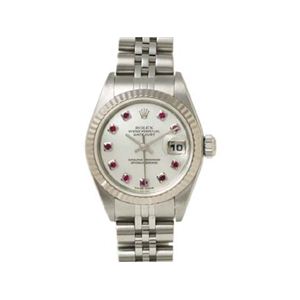 �y���i����zROLEX�i�����b�N�X�j �f�C�g�W���X�g �z���C�g�V�F�� 10P���r�[ F�� ������:�z���C�g�V�F�� 79174NGR �y����A�z