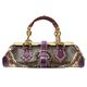 【現品限り】LOUIS VUITTON（ルイ ヴィトン） サックフェルモワール パープル モノグラム M95038 【中古A】