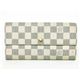 【現品限り】LOUIS VUITTON(ルイ ヴィトン) ファスナー長財布 ダミエアズール N61735 【中古B】