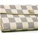 【現品限り】LOUIS VUITTON（ルイ ヴィトン） ファスナー長財布 ダミエアズール N61735 【中古AB】 - 縮小画像2