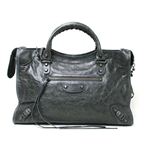 【現品限り】Balenciaga(バレンシアガ) エディターズバッグ ザ・シティ 品 ダークグレー 115748 【未使用】 【現品限り】Balenciaga(バレンシアガ) エディターズバッグ ザ・シティ 品 ダークグレー 115748 【未使用】
