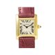 【現品限り】Cartier（カルティエ） タンクフランセーズSM YG/クロコ 時計 【中古A】 - 縮小画像1