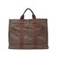 【現品限り】HERMES（エルメス） エールライントートMM ブラウン 【中古AB】
