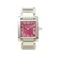 【現品限り】Cartier(カルティエ) タンクフランセーズSM 2006年クリスマス限定 バイオレット レディース クォーツ 【中古SA】