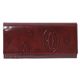 【現品限り】Cartier(カルティエ) ハッピーバースデー 2つ折長財布 ボルドー L3000722 【中古A】
