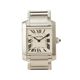 【現品限り】Cartier(カルティエ) タンクフランセーズMM SS クォーツ ボーイズ 【中古SA】