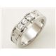 【現品限り】TIFFANY（ティファニー） アトラス ニューメリック ダイヤリング K18WG 【中古SA】