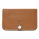 【現品限り】HERMES（エルメス） ドゴンGM トゴ ゴールド シルバー金具 【中古AB】