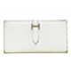 【現品限り】HERMES(エルメス) ベアンスフレ エプソン 白 シルバー金具 【中古B】