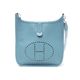 【現品限り】HERMES（エルメス） エブリンドゥGM エプソン ブルージーン シルバー金具 【中古A】