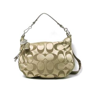 �y���i����zCOACH�i�R�[�`�j �V�O�l�`���[ �V�����_�[�o�b�O �S�[���h 13707 �y�V�i���l�z