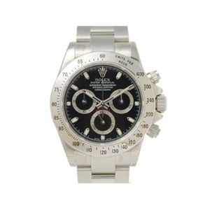 【現品限り】ROLEX（ロレックス） デイトナ 黒 M番 時計 ステンレススチール 文字盤:ブラック 116520 【未使用】の商品画像
