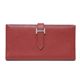 【現品限り】HERMES（エルメス） ベアンスフレ 2つ折り財布 シルバー金具 エプソン ルージュギャランス/金具:シルバー 刻印:K 【中古SA】