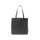 【現品限り】FENDI（フェンディ） ズッカ柄トートバッグ コーティングキャンバス ブラック 【中古