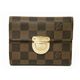 【現品限り】LOUIS VUITTON(ルイ ヴィトン) ポルトフォイユコアラ ダミエキャンバス N60005 【中古AB】