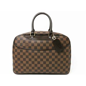 【現品限り】LOUIS VUITTON（ルイ ヴィトン） ドーヴィル スペシャルオーダー ダミエキャンバス N47272 【未使用】 - 拡大画像