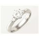 【現品限り】ダイヤリング Dct Pt900 0.616 0.13ct プラチナ 【中古A】
