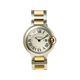 【現品限り】Cartier（カルティエ） バロンブルーSM コンビ SS/YG 時計 ステンレススチール K18YG 文字盤:シルバー W69007Z3 【中古A】