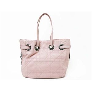 【現品限り】Dior（ディオール） トートバッグ カーフ ピンク 【中古B】