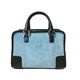 【現品限り】Loewe（ロエベ） アマソナ カーフ スエード ブルー/ネイビー 【中古B】