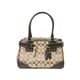 【現品限り】COACH(コーチ) シグネチャー トートバッグ キャンバス カーフ ベージュ/ブラウン 10507 【中古A】