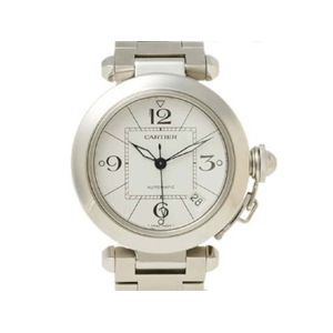 【現品限り】Cartier（カルティエ） パシャC 新型 白文字盤 時計 ステンレススチール 文字盤:白 【中古A】の商品画像