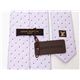 【現品限り】LOUIS VUITTON(ルイ ヴィトン) ネクタイ シルク100% パープル 【未使用】 - 縮小画像3