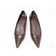 【現品限り】GUCCI（グッチ） パンプス #36C 靴 カーフ ブラウン 【中古AB】