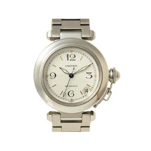 【現品限り】Cartier（カルティエ） パシャC 白文字盤 時計 ステンレススチール 文字盤:ホワイト 【中古A】の商品画像