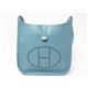 【現品限り】HERMES（エルメス） エブリンGM シルバー金具 エプソン ブルージーン 刻印:I 【新品同様】