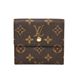 【現品限り】LOUIS VUITTON（ルイ ヴィトン） Wホック財布 モノグラムキャンバス モノグラム M61652 【未使用】