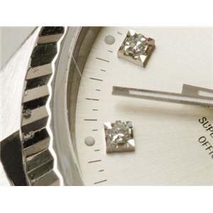 【現品限り】ROLEX(ロレックス) デイデイト E番 時計 K18WG ダイヤ 文字盤:シルバー 18239A 【中古A】