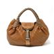 【現品限り】FENDI（フェンディ） スパイバッグ カーフ /ズッカ ナッパレザー ブラウン 8BR