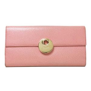 【現品限り】GUCCI（グッチ） 長財布 カーフ ピンク 120931 【中古AB】