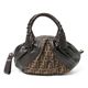 【現品限り】FENDI（フェンディ） スパイバッグ キャンバス カーフ ブラウン 【中古A】