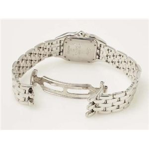 【現品限り】Cartier(カルティエ) パンテールSM WG ベゼル1重 時計 K18WG ダイヤ ホワイトゴールド 【中古A】
