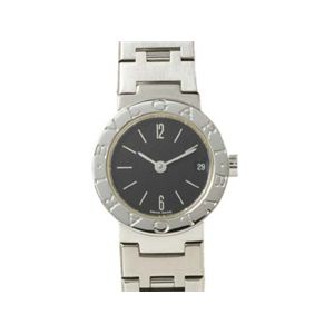 【現品限り】BVLGARI（ブルガリ） 時計 ステンレススチール 文字盤:ブラック BB23SS 【中古A】