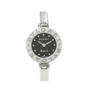 【現品限り】BVLGARI（ブルガリ） Bzero1ウォッチ バングル SS 時計 ステンレススチール 文字盤:ブラック BZ22S 【中古A】