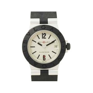 【現品限り】BVLGARI（ブルガリ） 時計 アルミニウム ラバー 文字盤:白 AL32A 【中古AB】