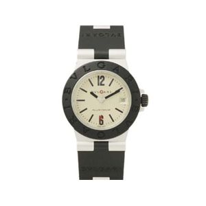 【現品限り】BVLGARI(ブルガリ) 時計 アルミニウム ラバー 文字盤:白 AL32A 【中古A】 - 拡大画像