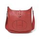 【現品限り】HERMES（エルメス） エブリンドゥPM トリヨン シルバー金具 トリヨンクレマンス ルージュ/金具:シルバー 刻印:I 【中古SA】