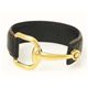 【現品限り】GUCCI（グッチ） バングル リザード 黒 【中古B】