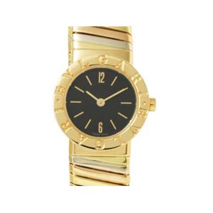 【現品限り】BVLGARI（ブルガリ） トゥボガス K18スリーカラー 時計 K18YG WG PG 文字盤:黒 BB232T 【中古A】 - 拡大画像