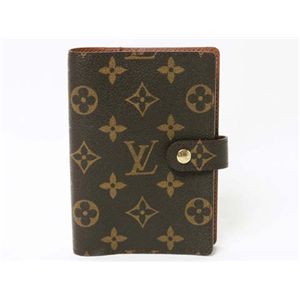 【現品限り】LOUIS VUITTON（ルイ ヴィトン） 手帳カバー アジェンダPM モノグラムキャンバス モノグラム R20005 【中古B】