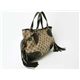【現品限り】GUCCI（グッチ） GG柄ハンドバッグ 211955 キャンバス カーフ ブラウン/ベージュ 【新品】 - 縮小画像2