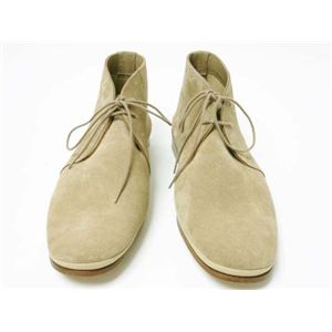 【現品限り】LOUIS VUITTON（ルイ ヴィトン） ショートブーツ 靴 スエード ベージュ 【中古SA】 - 拡大画像